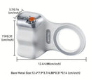 Suporte Magnético para Câmera de Telefone - Panorâmica 360° com Visão Noturna